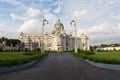 National Throne Hall in Bangkok with blue sky Royalty Free Stock Photo