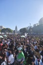National university march in defense of free public higher education, Argentina
