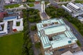 National War Memorial, Aerial View. Wellington, New Zealand. Royalty Free Stock Photo