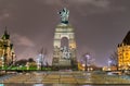 The National War Memorial on Confederation Square in Ottawa, Canada Royalty Free Stock Photo