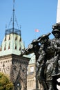 National War Memorial and Parliament of Canada