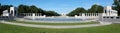 The National World War II Memorial in Washington D.C. Royalty Free Stock Photo