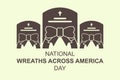 National Wreaths Across America Day background