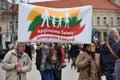 Nationalist rally, Lithuania, Vilnius