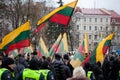 Nationalist rally in Vilnius