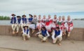 The Nationalities Ball participants: Polish folk dance ensemble `Gaik`.