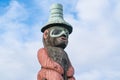 Native Alaskan Totem Pole Figure