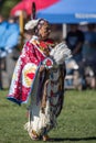 Native American Dancing at Powwow Royalty Free Stock Photo