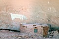 Native American dwelling in Canyon De Chelly Royalty Free Stock Photo