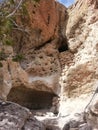 Native American dwellings Tsankawe New Mexico