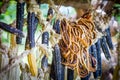 Native American Food Market Royalty Free Stock Photo