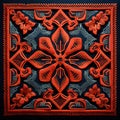 Native American Gawaii maoli islanders traditional pattern ethnic background Royalty Free Stock Photo