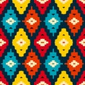 Native american geometric pattern