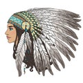 Native american girl