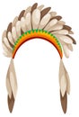 Native american headdress