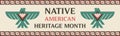 Native American Heritage Month Banner Design