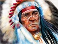 Native american Royalty Free Stock Photo