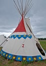 Native American Indian TeePee Royalty Free Stock Photo