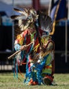 Native American Man Dancing