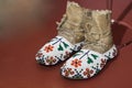 Native American Moccasins Royalty Free Stock Photo