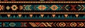 Native American pattern Navajo tribe, pueblo tribe, tile, seamless, design, texture, Generative AI