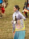 Native american pow wow dancers