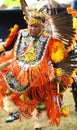 Native american pow wow dancers