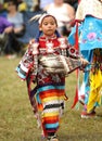 Native american pow wow dancers