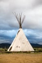 Native American's Tepee Royalty Free Stock Photo