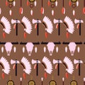 Native American Seamless Pattern