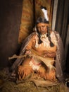 Native American storyteller