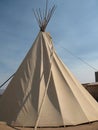 Native American Tee Pee at Grand Canyon West Rim in Northwestern Arizona Royalty Free Stock Photo