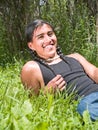 Native American teenage boy Royalty Free Stock Photo