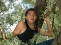 Native American teenage boy Royalty Free Stock Photo