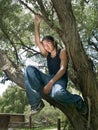 Native American teenage boy Royalty Free Stock Photo