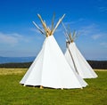 Native American teepee Royalty Free Stock Photo