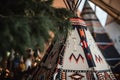 Native american tipi. Generate Ai Royalty Free Stock Photo