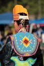 Native American in traditional attire