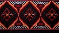 Native American traditional pattern ethnic design embroidery background