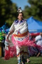 Native American Woman Dancing