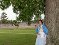 Native American Woman of the late 1700s Royalty Free Stock Photo