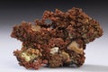 Native copper mineral stone rock