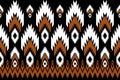 Native fabric patterns, Native fabric patterns. Black and white geometric patterns that catch the eye. Royalty Free Stock Photo