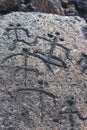 Native Hawaiian Petroglyph Carvings