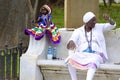 Native people in Havana, Cuba Royalty Free Stock Photo