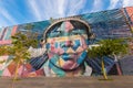 Native People Mural in Rio de Janeiro Royalty Free Stock Photo