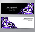 Native header invitation Vector Royalty Free Stock Photo
