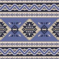 Native Southwest American, Indian, Aztec, Navajo seamless pattern