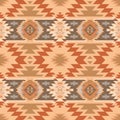 Native Southwest American, Indian, Aztec, Navajo seamless pattern.