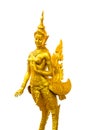 Native Thai style angel statue Royalty Free Stock Photo